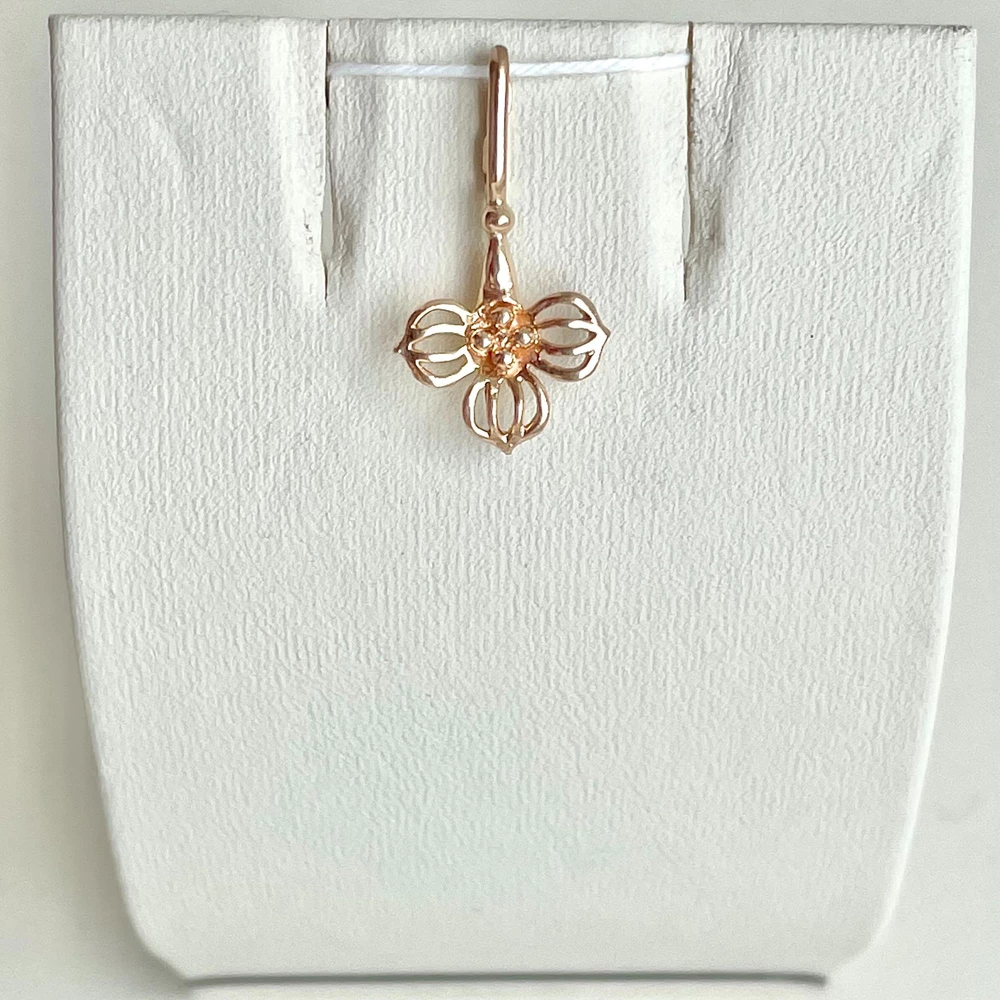 Подвес из красного золота 583 пробы