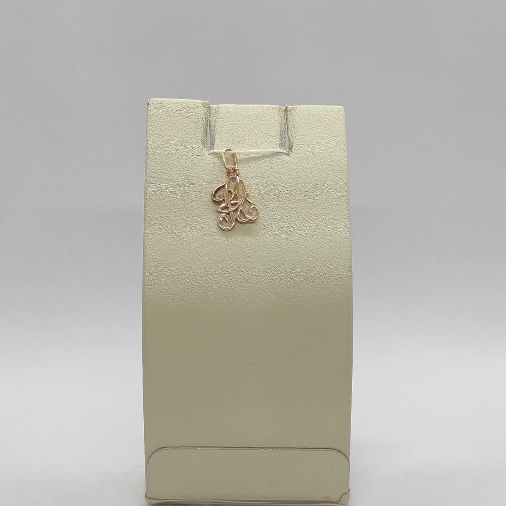 Подвес из красного золота 583 пробы