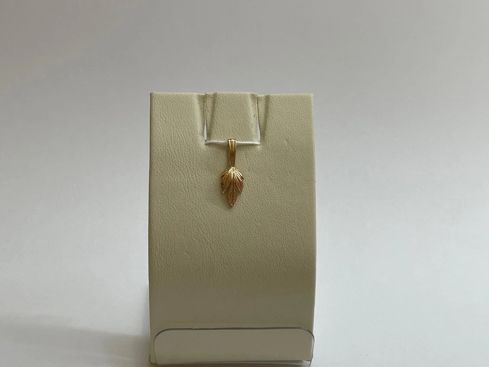 Подвес из красного золота 583 пробы