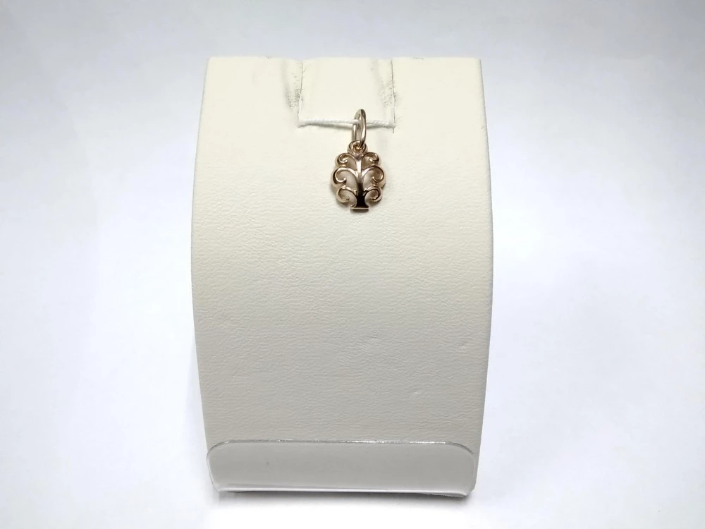 Подвес из красного золота 583 пробы