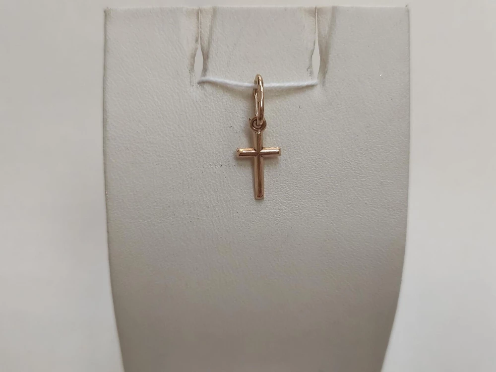 Подвес из красного золота 585 пробы