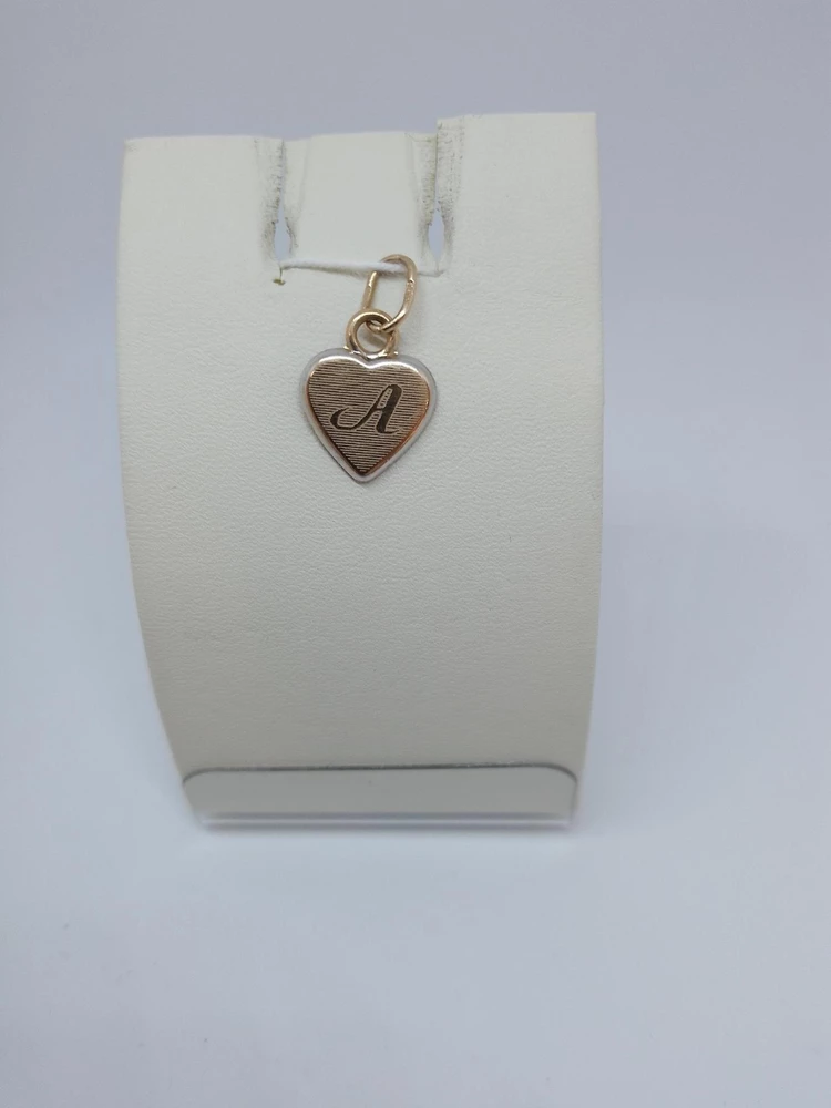 Подвес из красного золота 585 пробы