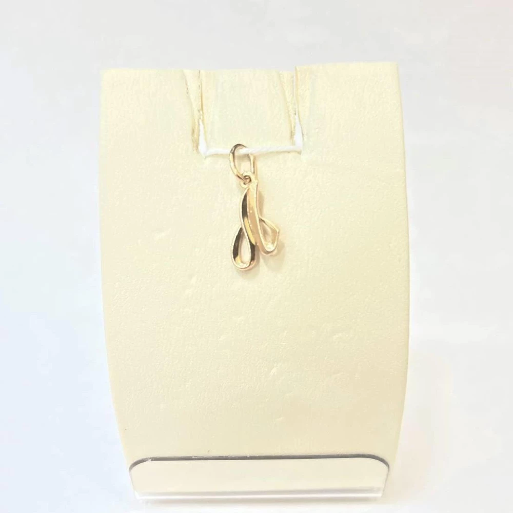 Подвес из красного золота 585 пробы