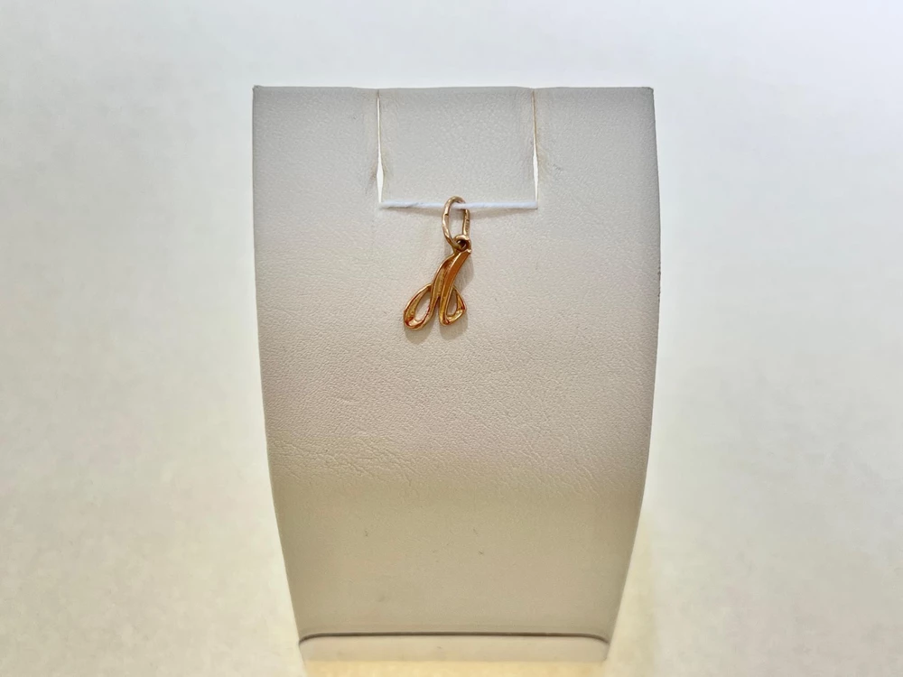 Подвес из красного золота 585 пробы