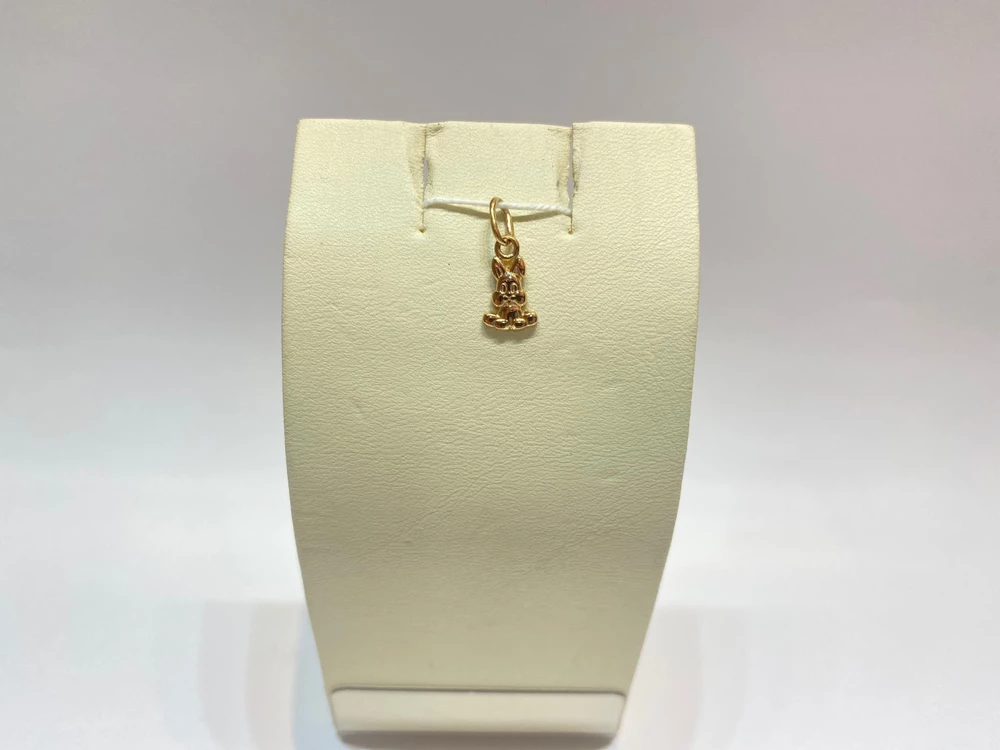 Подвес из красного золота 585 пробы