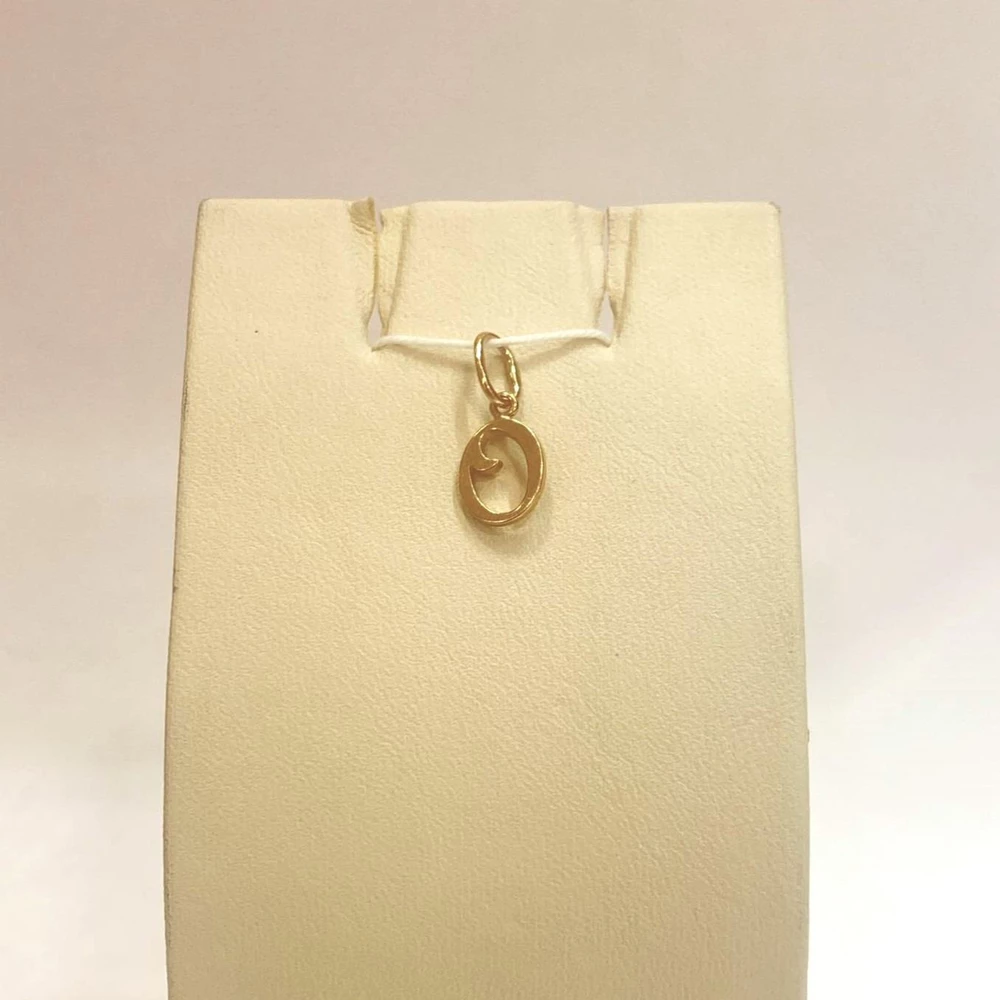 Подвес из красного золота 585 пробы