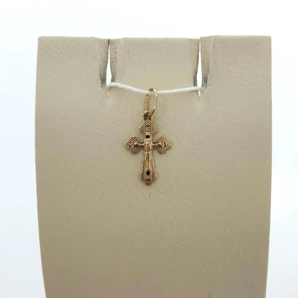 Подвес из красного золота 585 пробы