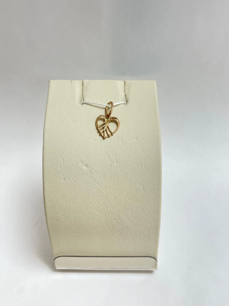 Подвес из красного золота 585 пробы