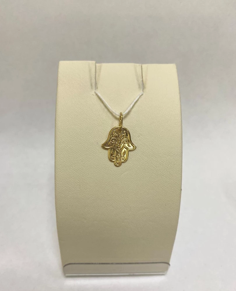 Подвес из красного золота 585 пробы