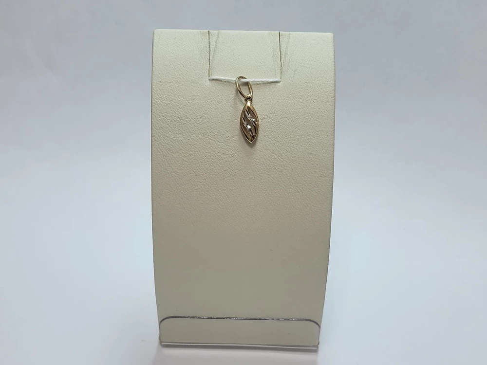 Подвес из красного золота 585 пробы