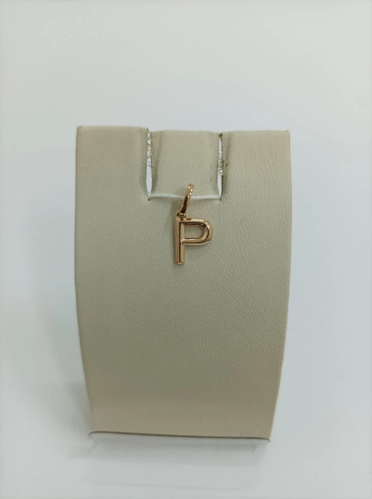 Подвес из красного золота 585 пробы