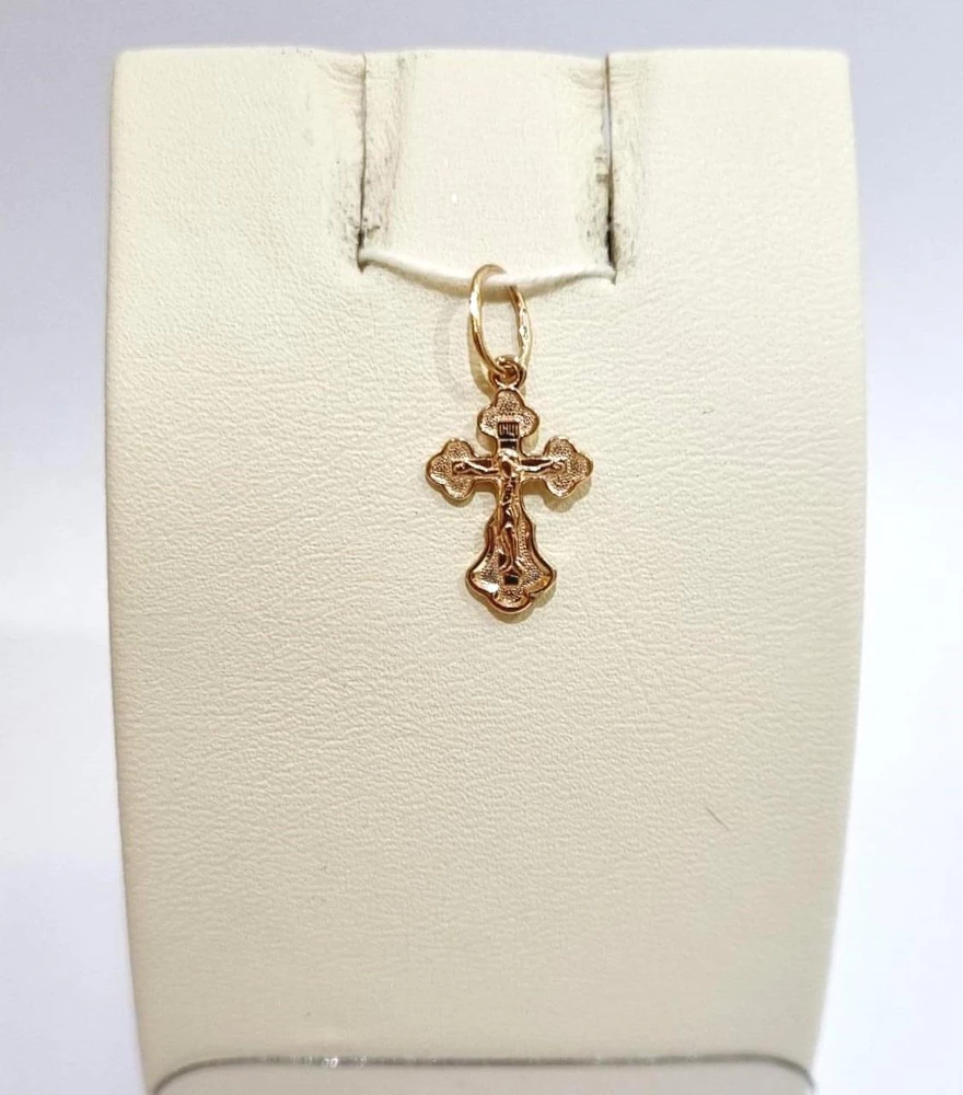 Подвес из красного золота 585 пробы