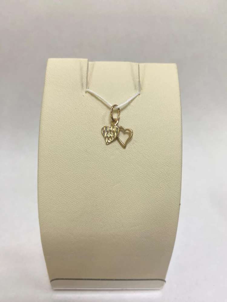 Подвес из красного золота 585 пробы