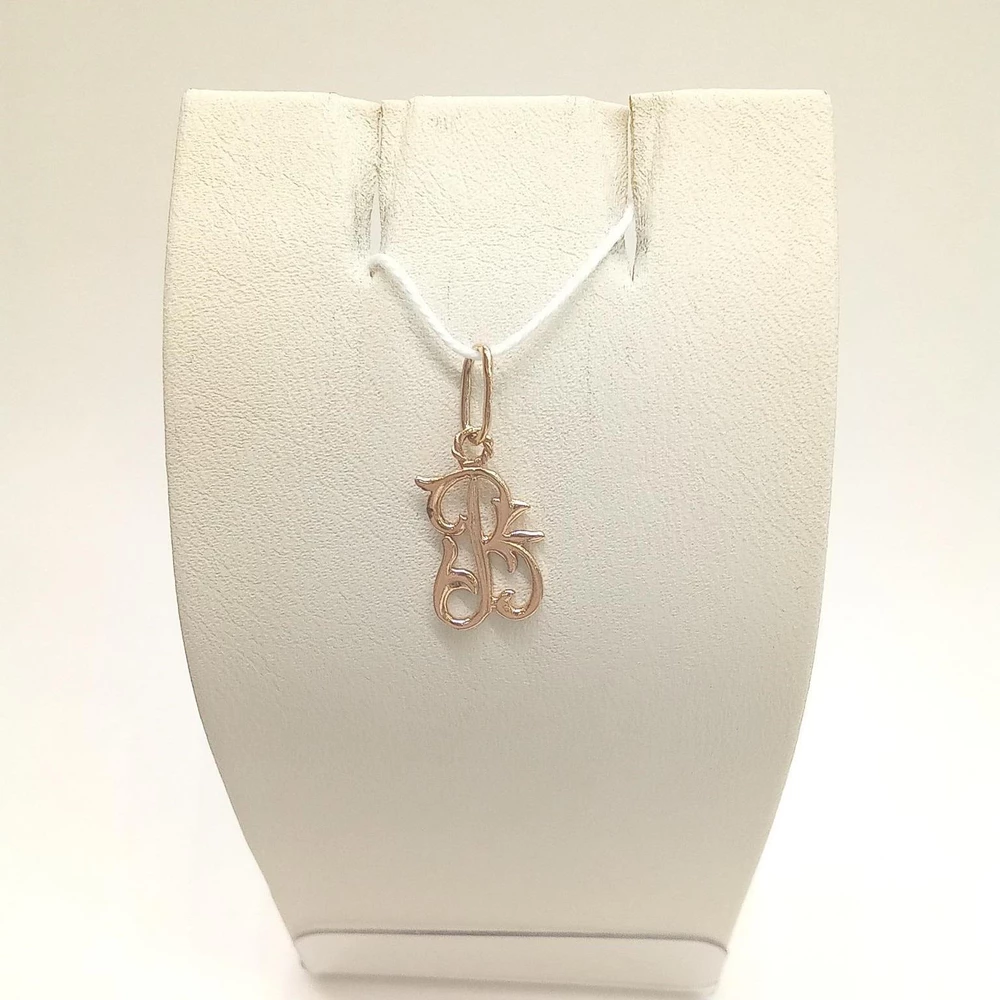 Подвес из красного золота 583 пробы