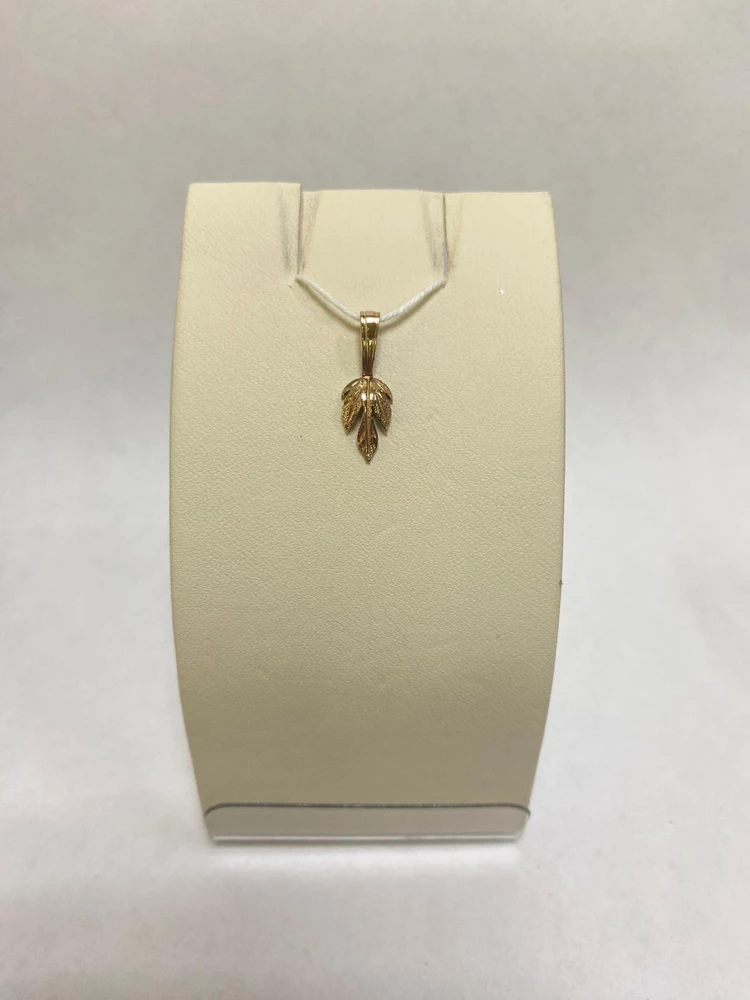 Подвес из красного золота 583 пробы