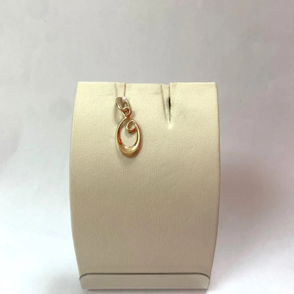 Подвес из красного золота 585 пробы