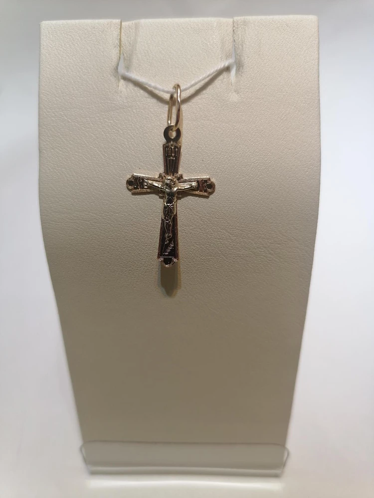 Подвес из красного золота 585 пробы