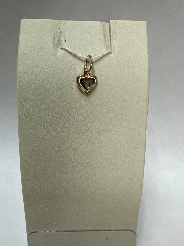 Подвес из красного золота 585 пробы