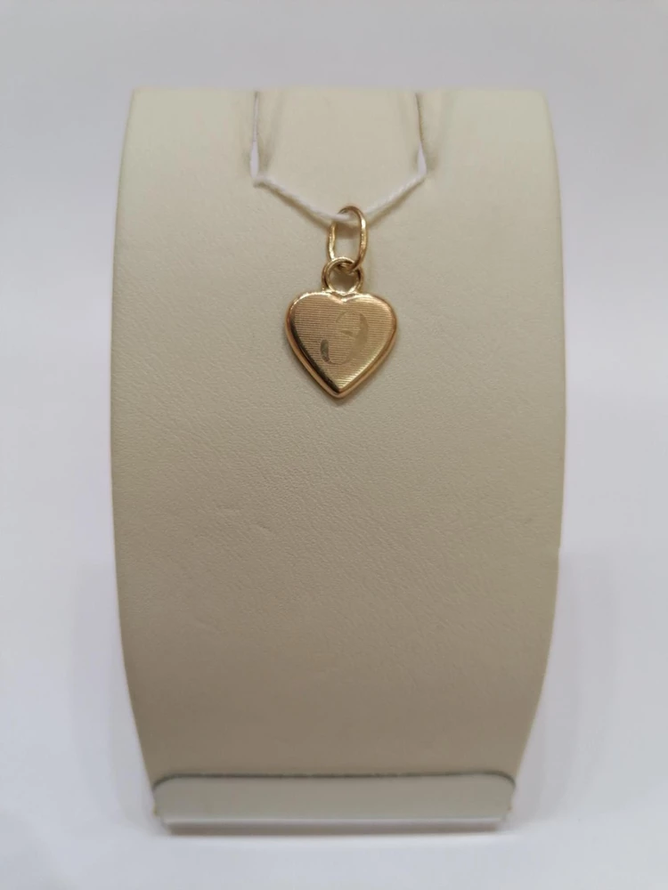 Подвес из красного золота 585 пробы