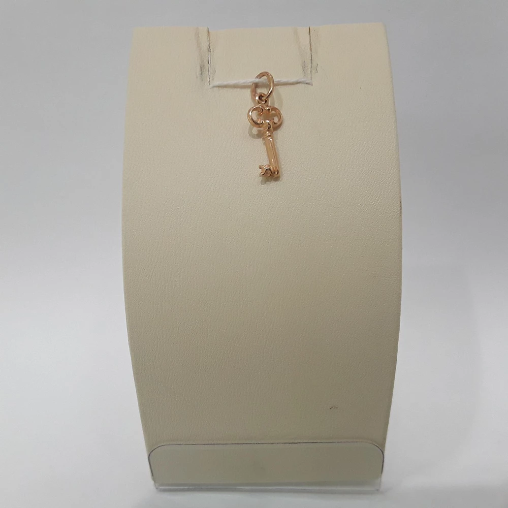 Подвес из красного золота 585 пробы