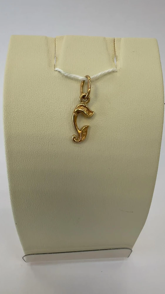 Подвес из красного золота 583 пробы