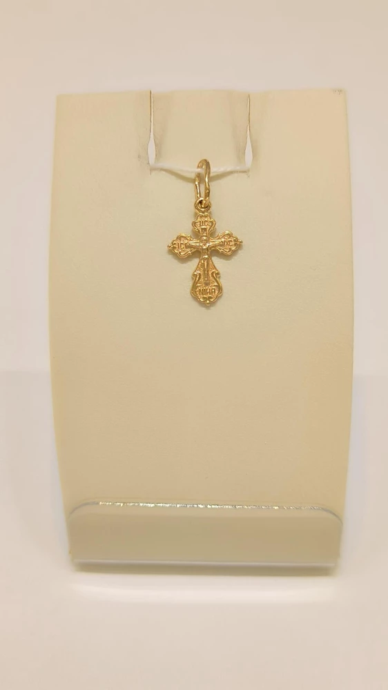 Подвес из красного золота 585 пробы