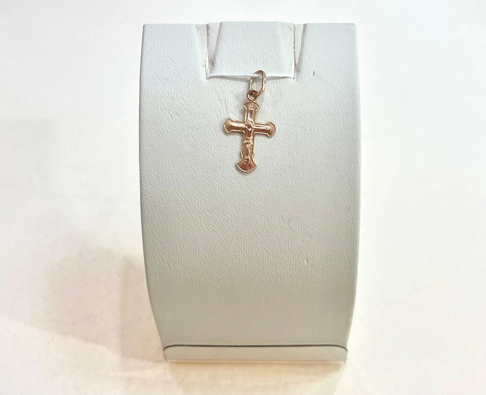 Подвес из красного золота 585 пробы