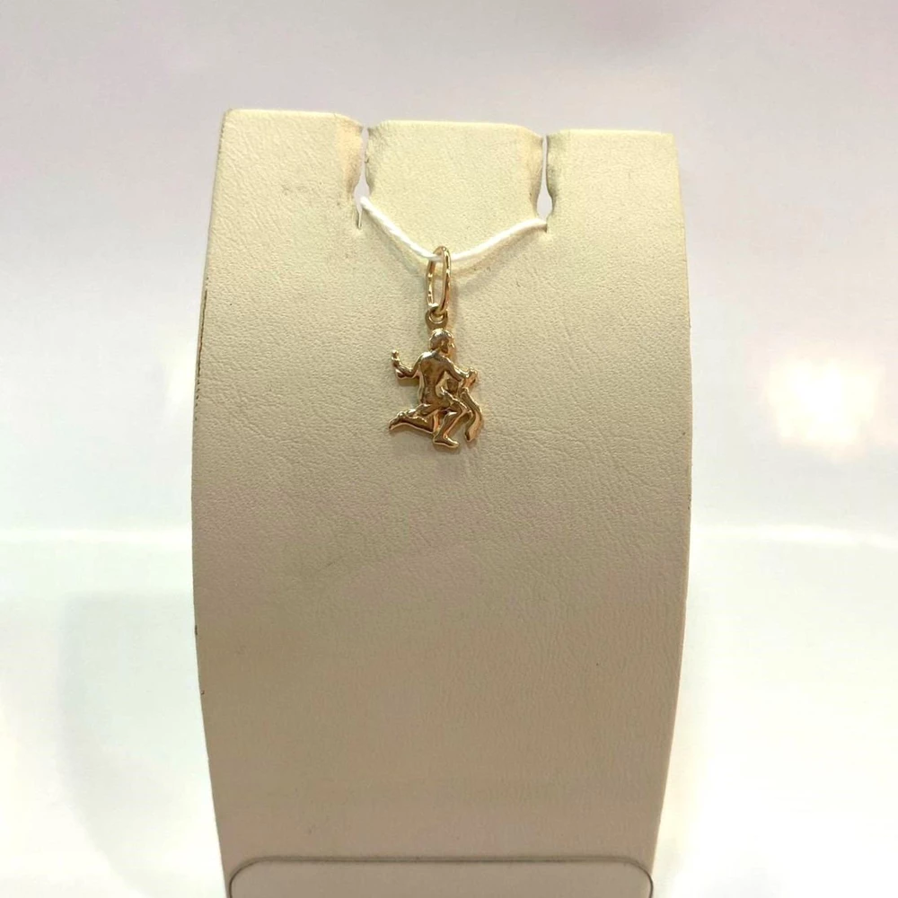 Подвес из красного золота 585 пробы