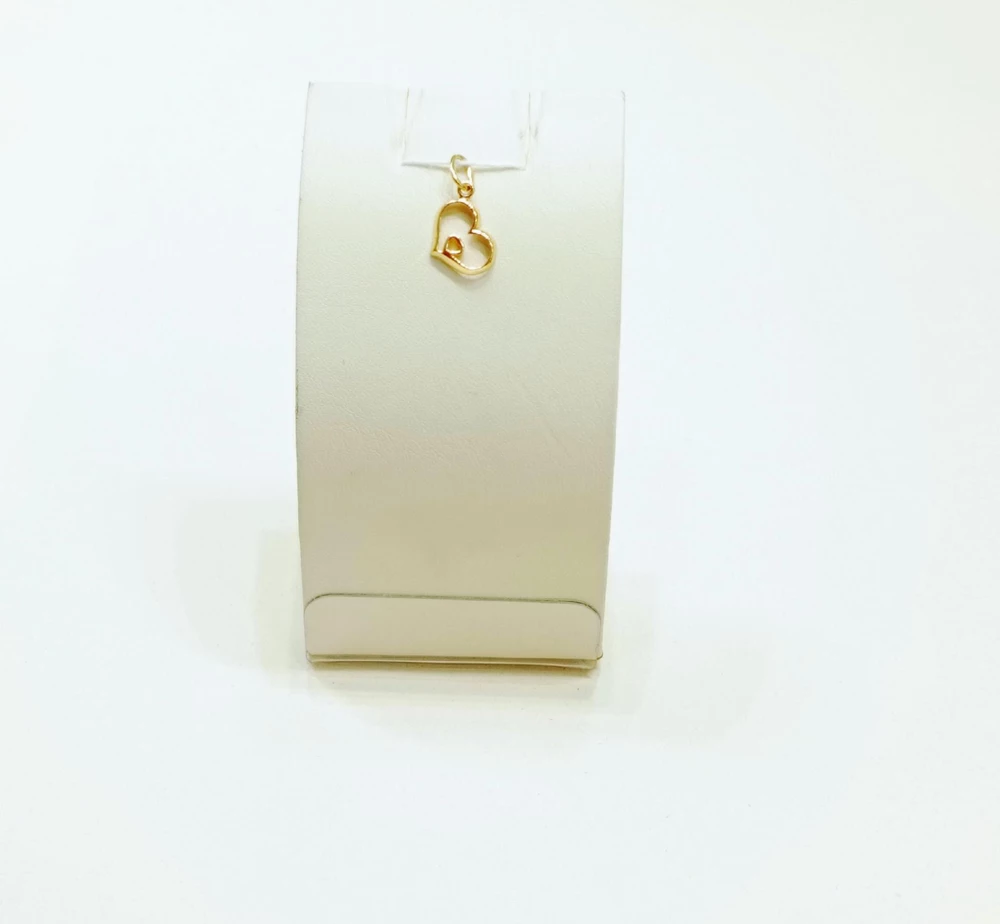 Подвес из красного золота 585 пробы