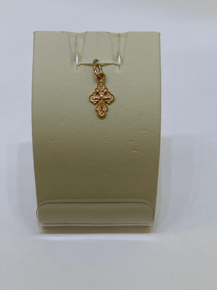 Подвес из красного золота 585 пробы