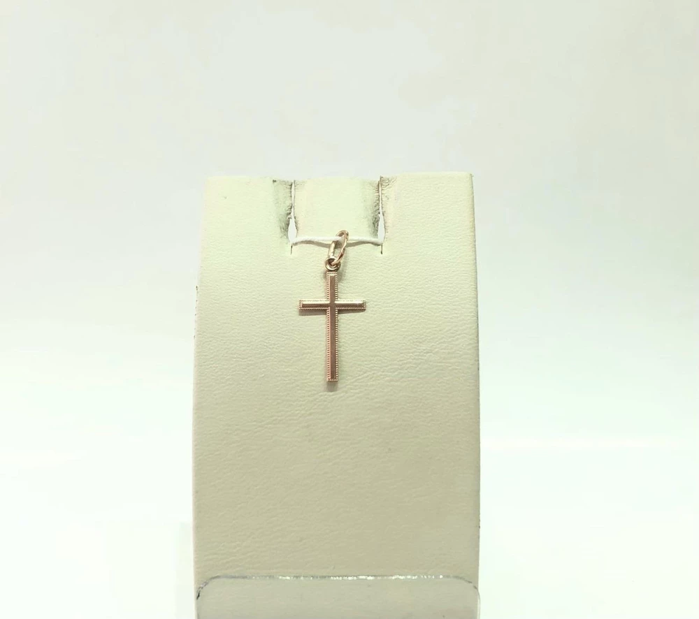 Подвес из красного золота 585 пробы