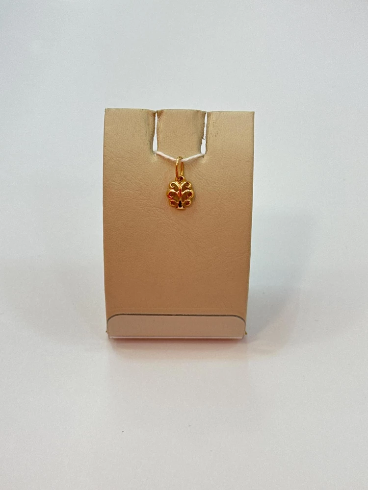 Подвес из красного золота 583 пробы