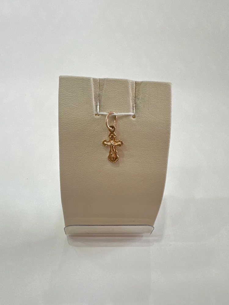 Подвес из красного золота 585 пробы