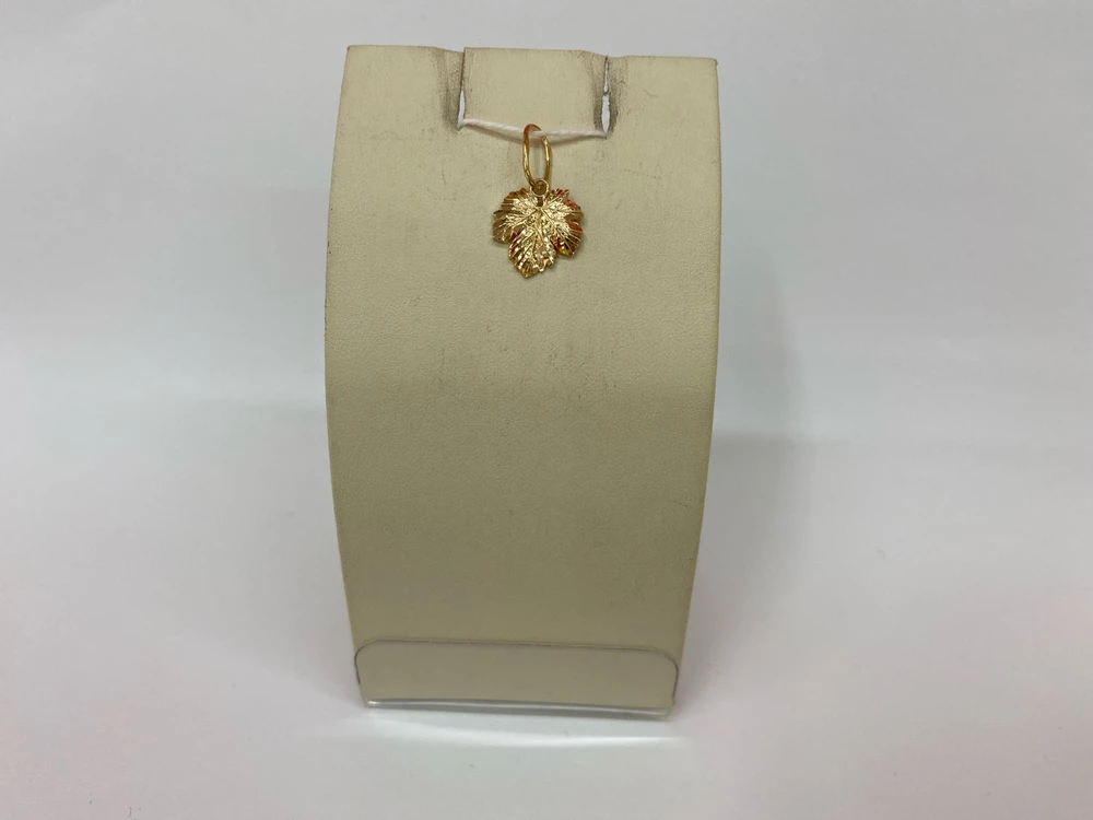 Подвес из красного золота 585 пробы