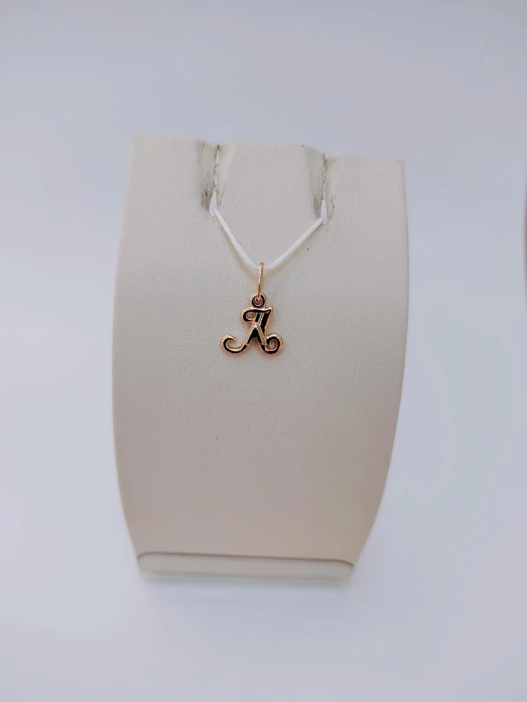 Подвес из красного золота 585 пробы