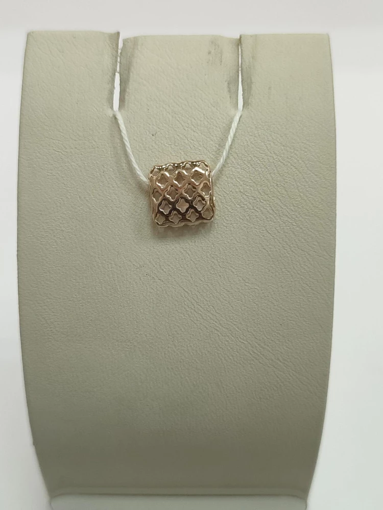 Подвес из красного золота 585 пробы