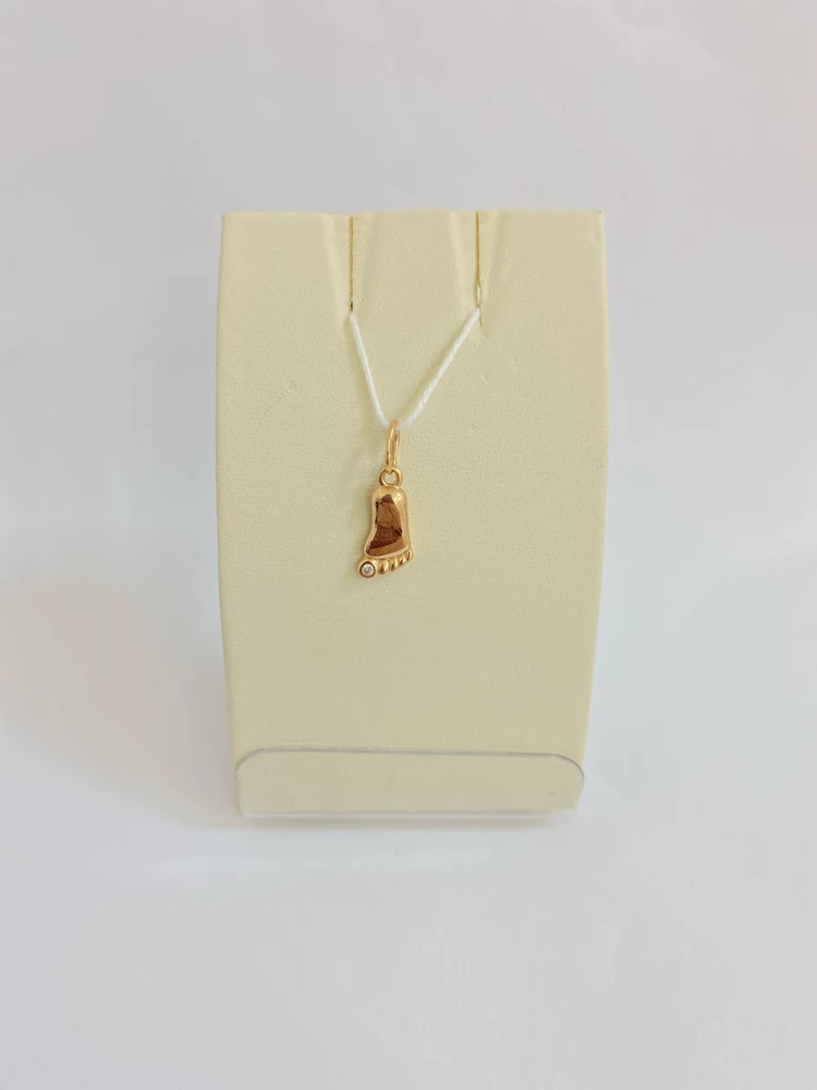 Подвес из красного золота 585 пробы