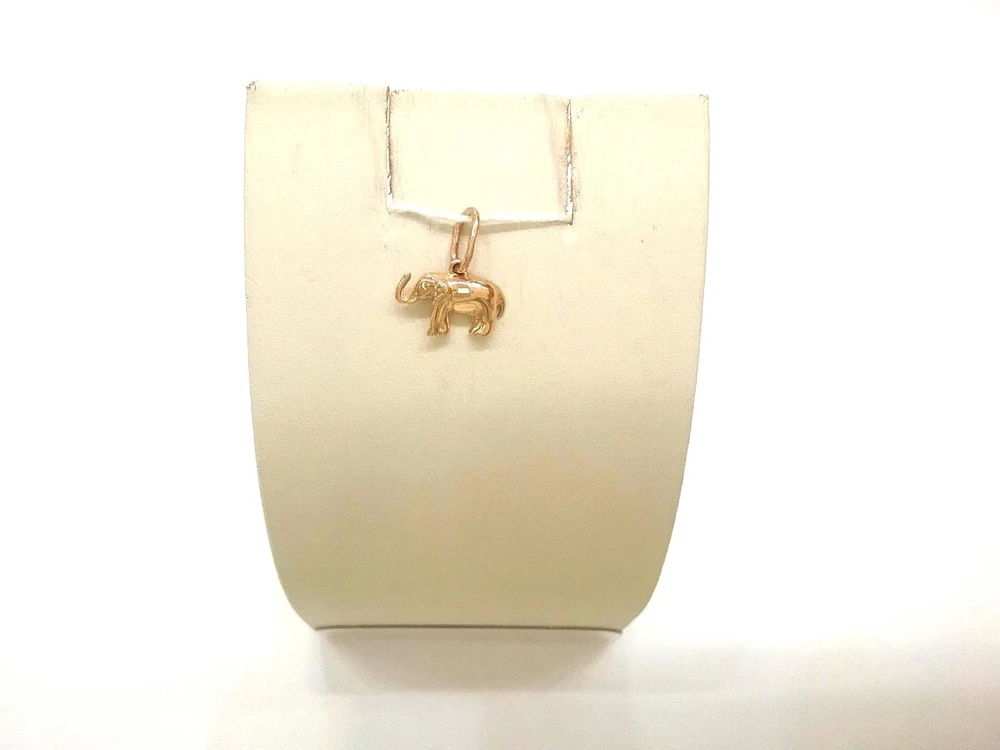 Подвес из красного золота 585 пробы