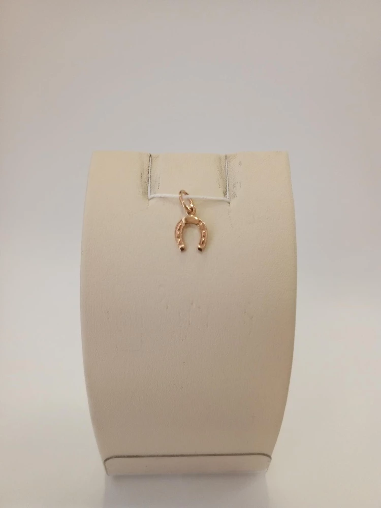 Подвес из красного золота 585 пробы