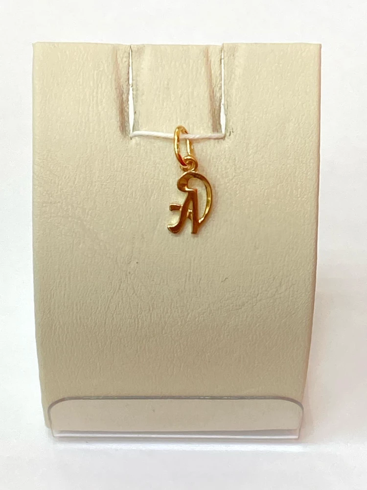 Подвес из красного золота 585 пробы