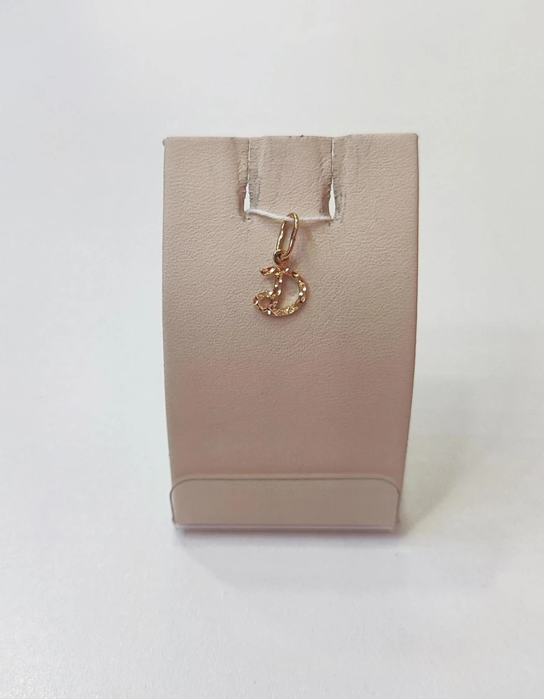 Подвес из красного золота 585 пробы