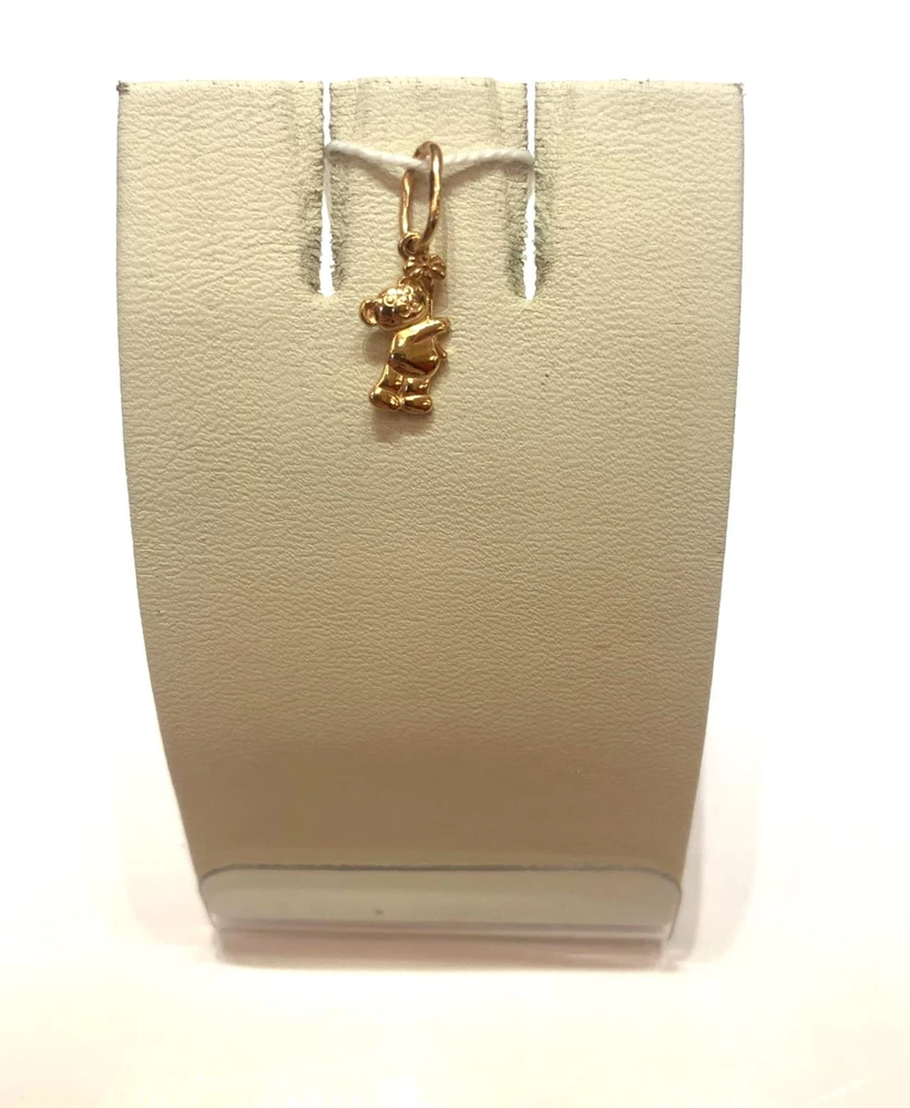 Подвес из красного золота 585 пробы