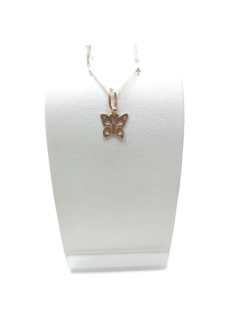 Подвес из красного золота 585 пробы