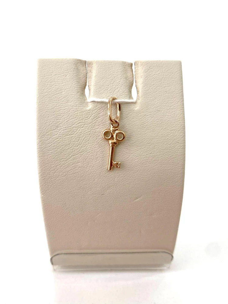 Подвес из красного золота 585 пробы