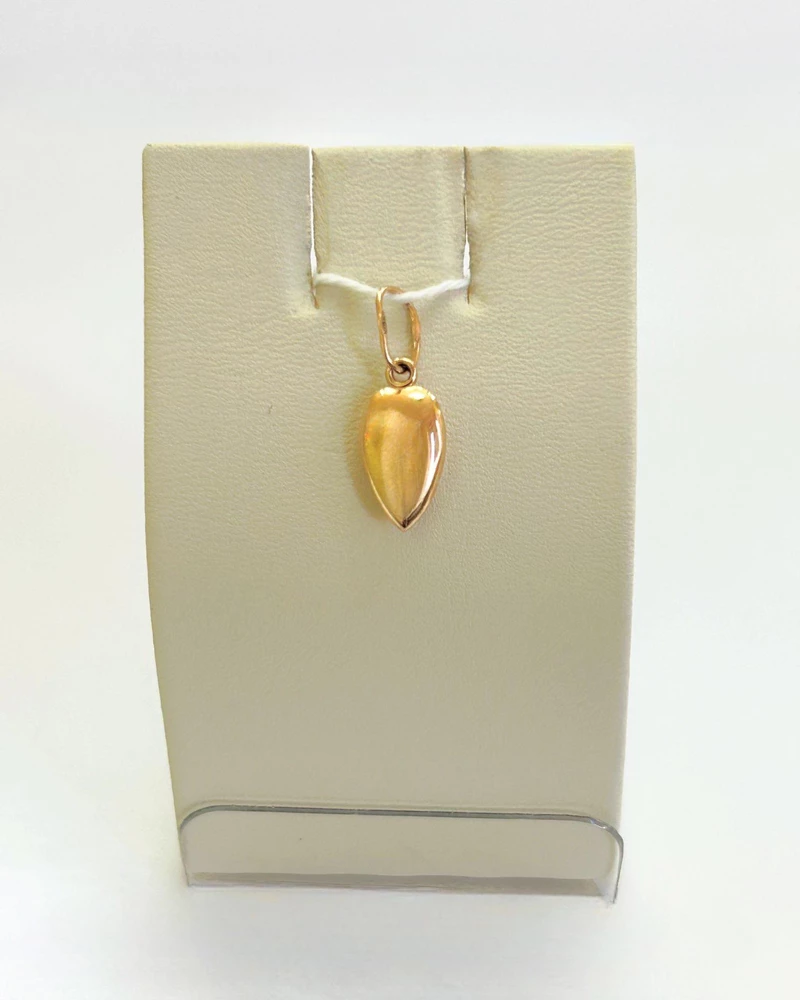 Подвес из красного золота 585 пробы