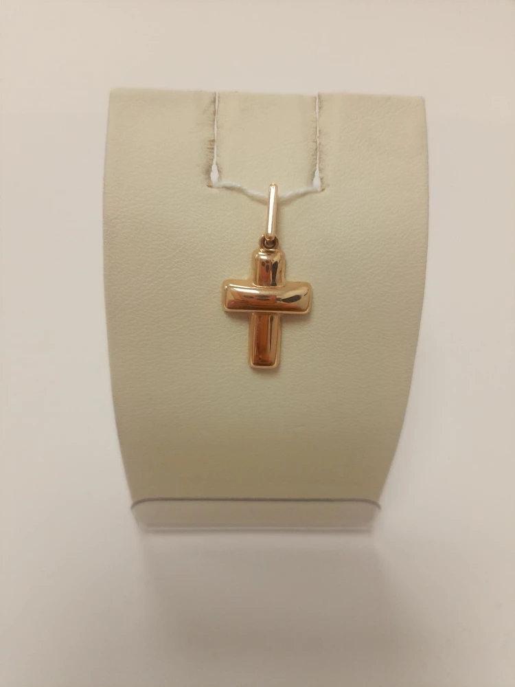 Подвес из красного золота 585 пробы