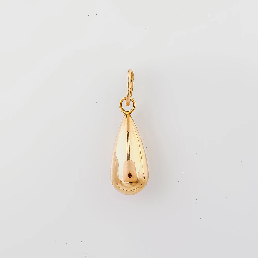 Подвес из красного золота 585 пробы