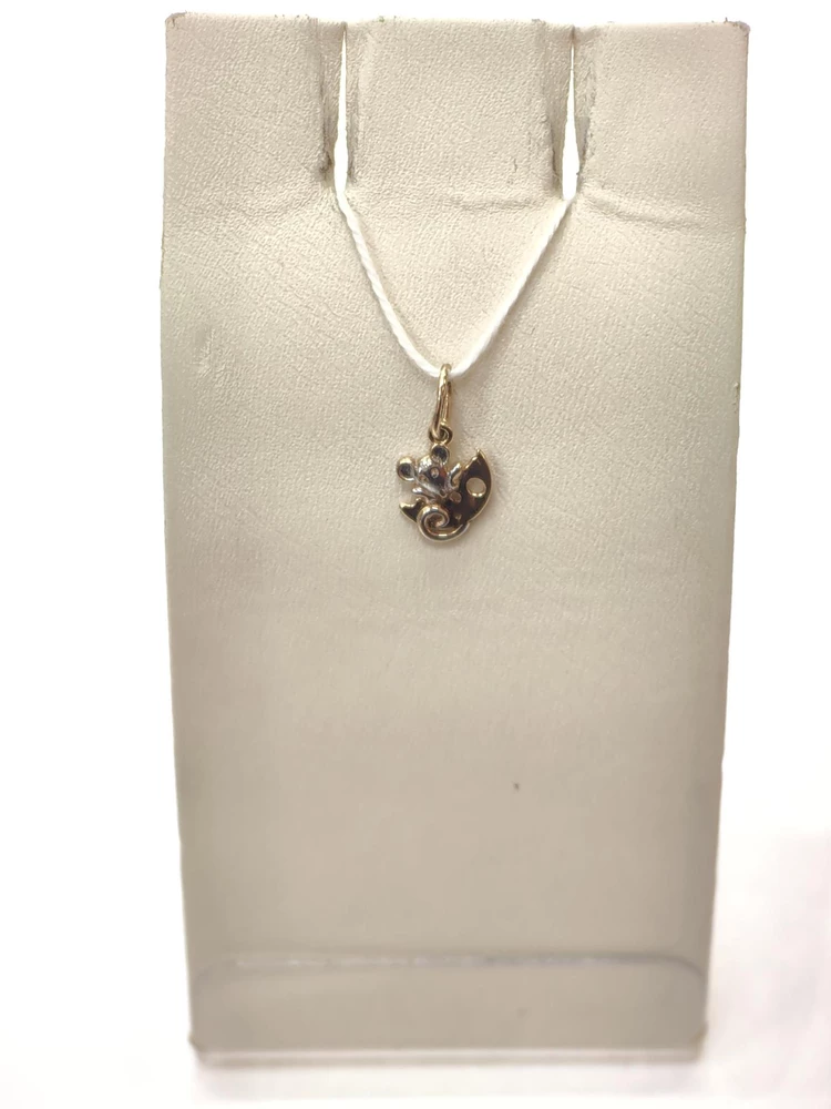 Подвес из красного золота 585 пробы