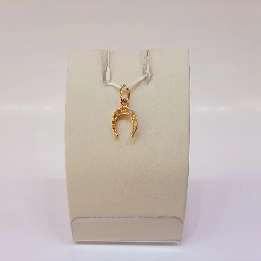 Подвес из красного золота 585 пробы