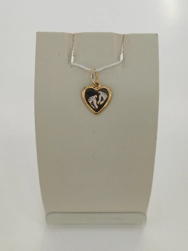 Подвес из желтого золота 585 пробы